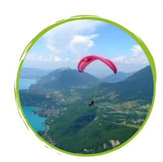 Parapente Lac du Bourget Enfant