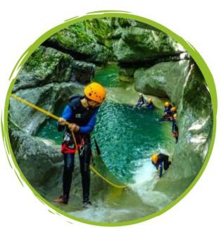 Canyoning Perfectionnement - ANGON